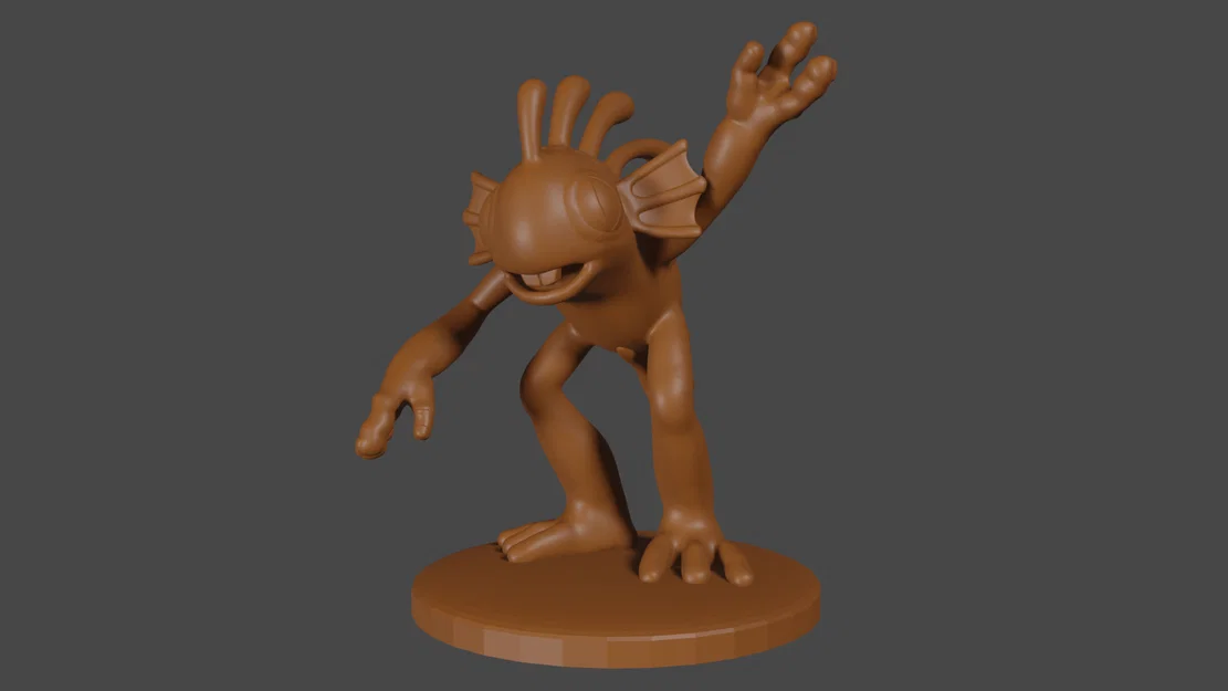 Baby Murloc lấy cảm hứng World of Warcraft – miniature Tabletop DnD - Image 1