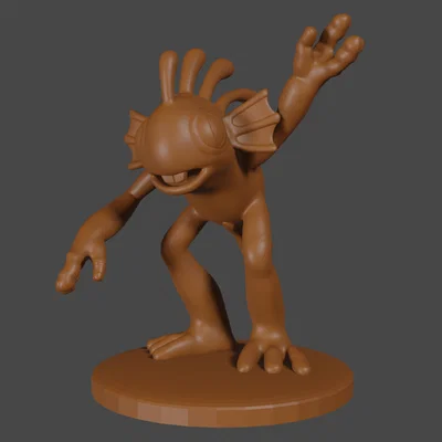 Baby Murloc lấy cảm hứng World of Warcraft – miniature Tabletop DnD