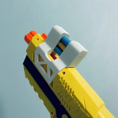 Bộ nạp đạn nhanh (Quickloader) cho súng NERF Fortnite SP-L in 3D