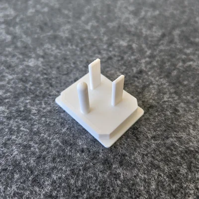 Nắp che phích ổ cắm điện 3 chấu (Type B / NEMA 5-15) – 3-Prong Plug Cover