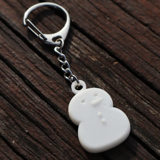 Móc Khóa Người Tuyết Giáng Sinh (Chrismas Snowman Keychain) - Image 1