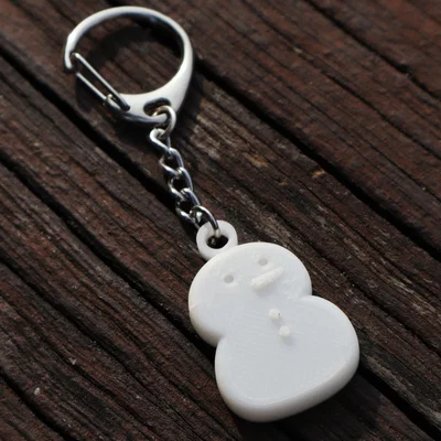 Móc Khóa Người Tuyết Giáng Sinh (Chrismas Snowman Keychain)
