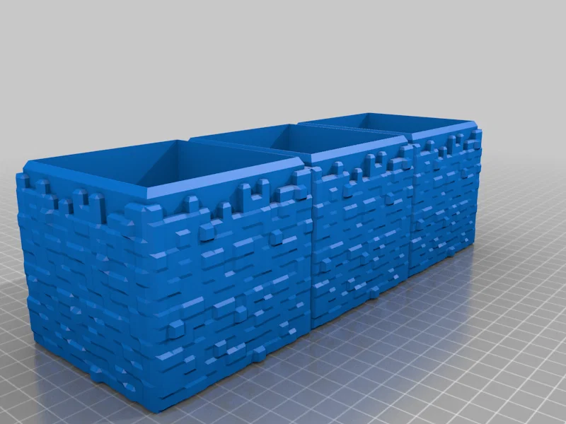 Hộp nhiều khối cỏ Minecraft (mở nắp trên) - Image 6