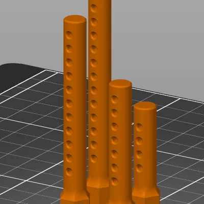 Chốt gắn thân xe RC (RC Car body posts)