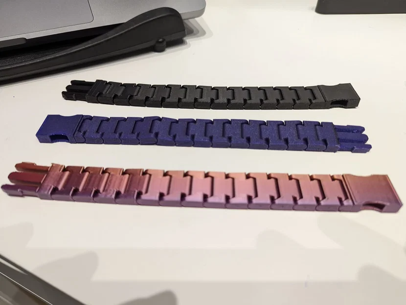 Vòng tay linh hoạt Flexi Bracelet cho bé - Phụ kiện in 3D độc đáo - Image 3