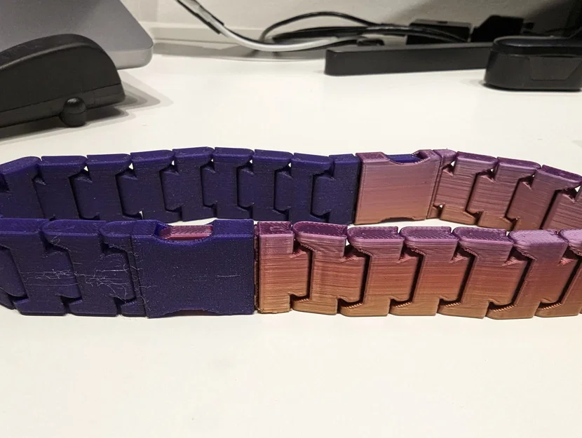 Vòng tay linh hoạt Flexi Bracelet cho bé - Phụ kiện in 3D độc đáo - Image 4