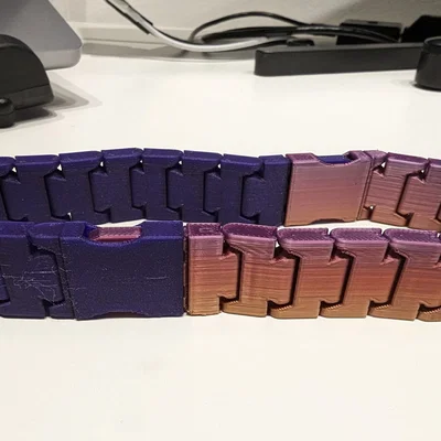 Vòng tay linh hoạt Flexi Bracelet cho bé - Phụ kiện in 3D độc đáo