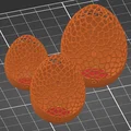 Trứng Phục Sinh Voronoi một phần cắt xéo - Thumbnail 3