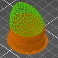 Trứng Phục Sinh Voronoi một phần cắt xéo - Thumbnail 4
