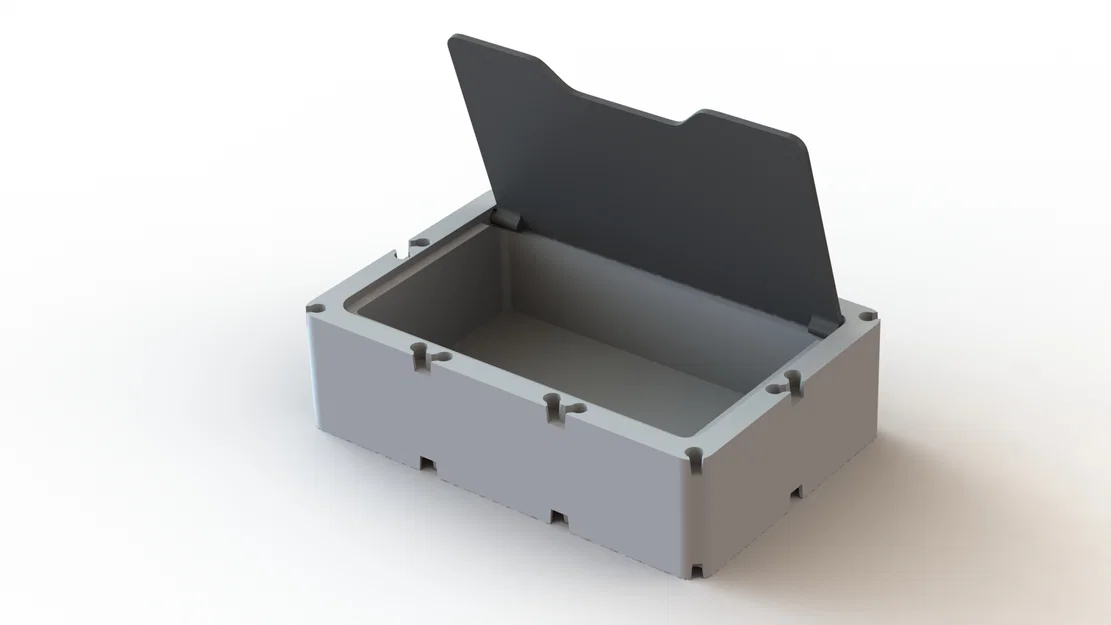 MMSS 2x3 Module - Hộp Đựng Có Nắp Gập - Image 2