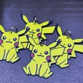 Mô hình móc khóa Pokémon Pikachu 3D - Dễ in, siêu đáng yêu - Thumbnail 1