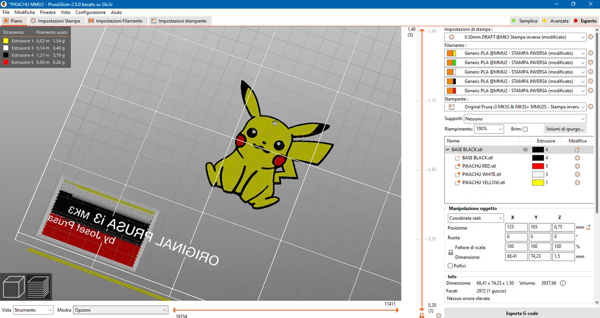 Mô hình móc khóa Pokémon Pikachu 3D - Dễ in, siêu đáng yêu - Image 3