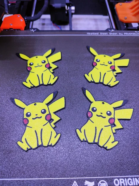 Mô hình móc khóa Pokémon Pikachu 3D - Dễ in, siêu đáng yêu - Image 4