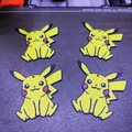 Mô hình móc khóa Pokémon Pikachu 3D - Dễ in, siêu đáng yêu - Thumbnail 4