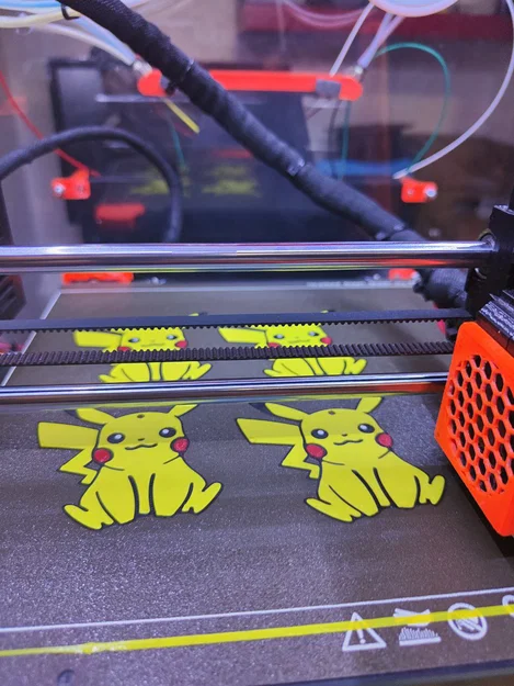 Mô hình móc khóa Pokémon Pikachu 3D - Dễ in, siêu đáng yêu - Image 5
