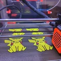 Mô hình móc khóa Pokémon Pikachu 3D - Dễ in, siêu đáng yêu - Thumbnail 5