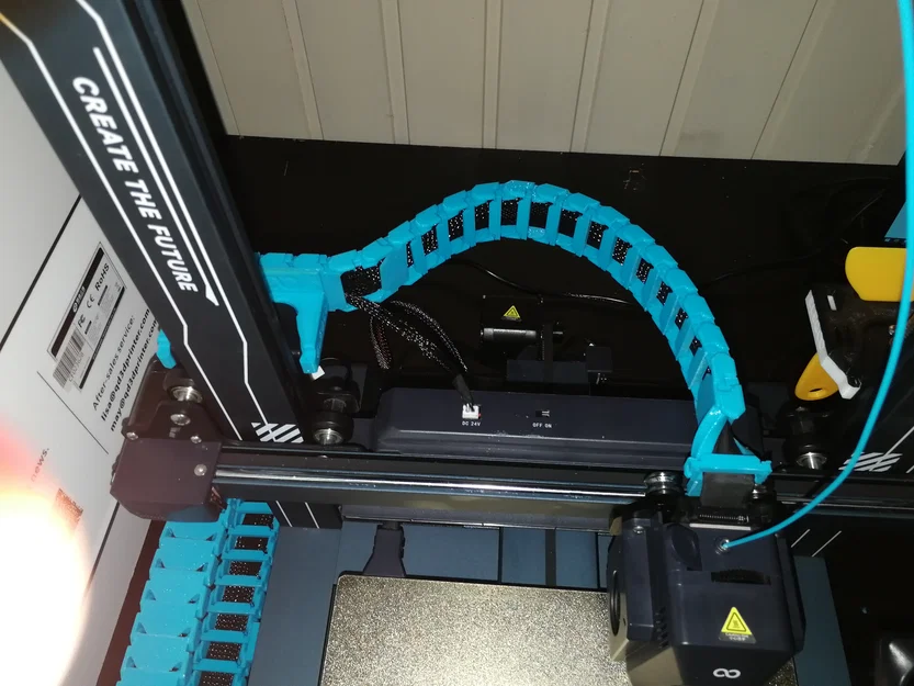 Elegoo Neptune 4/4PRO Cable Chain (ngàm 90° mới & Z mount nối chain) - Image 2