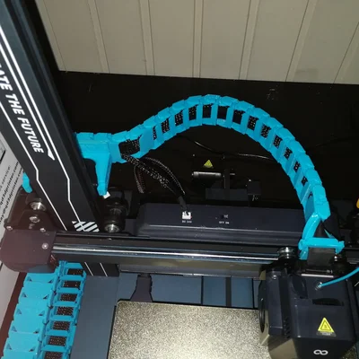 Elegoo Neptune 4/4PRO Cable Chain (ngàm 90° mới & Z mount nối chain)