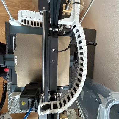 Ngàm gắn cable chain 90 độ cho Elegoo Neptune 4 Pro