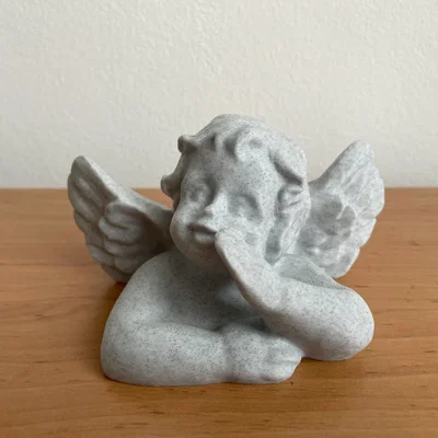 Mô hình tượng thiên thần hộ mệnh (Angel statuette) trang trí đẹp mắt