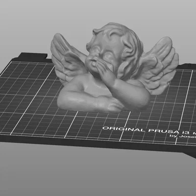 Mô hình tượng thiên thần hộ mệnh (Angel statuette) trang trí đẹp mắt