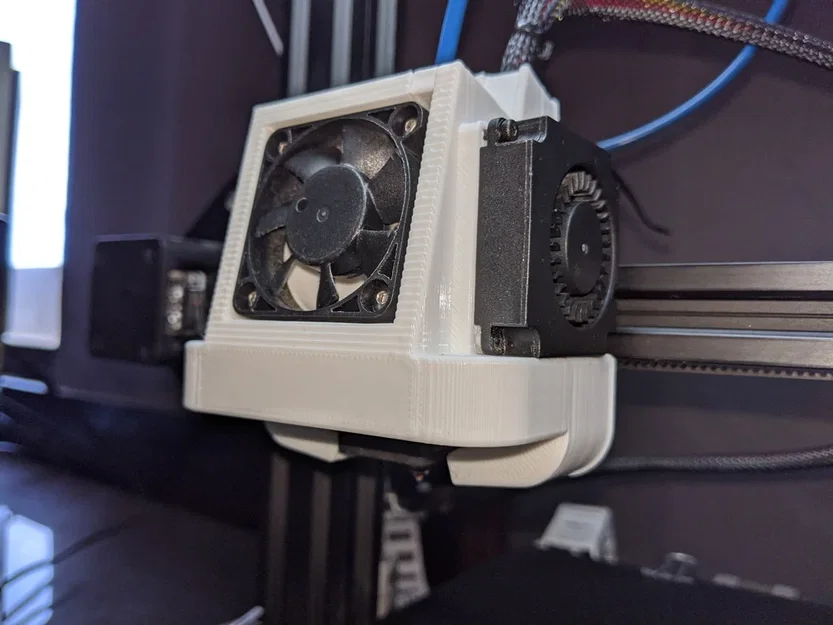 Ống dẫn gió Satsana cho Ender 3/Pro/V2 - Image 1