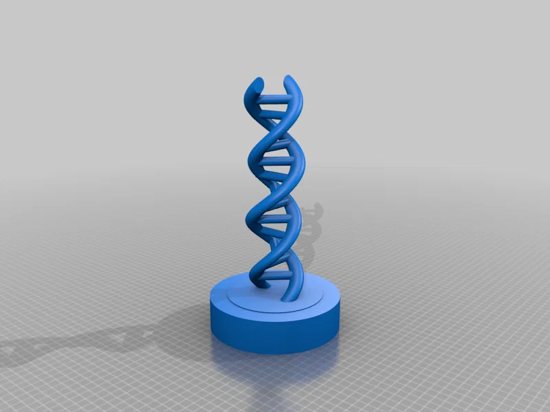 Mô hình cấu trúc ADN xoắn kép (Dna Model) in 3D để bàn - Image 1