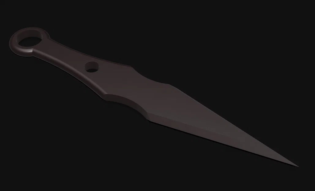 Mô hình Kunai từ Naruto - Thiết kế in 3D chất lượng cho fan hâm mộ - Image 1