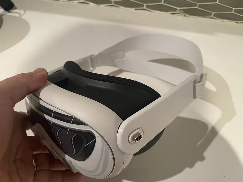 Adapter dây đeo kiểu Apple Vision Pro cho Meta Quest 3 – Rẻ & siêu êm! - Image 8