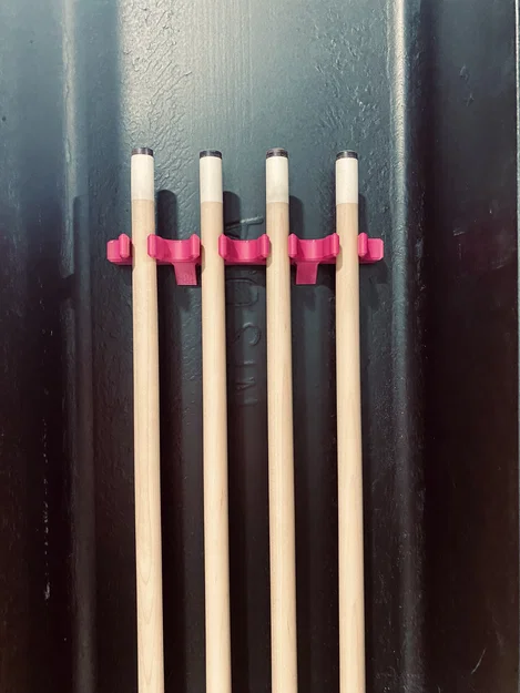 Bộ Giá Đỡ Cơ Bi-a (Pool Cue Holder Set) - Image 1