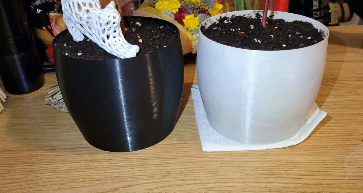 Mẫu Chậu Trồng Cây Để Bàn Tối Giản, Dễ In 3D - Image 1