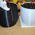 Mẫu Chậu Trồng Cây Để Bàn Tối Giản, Dễ In 3D - Thumbnail 1