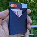 Ví mỏng 1 mảnh đựng thẻ, tiền giấy và tiền xu - Thumbnail 1