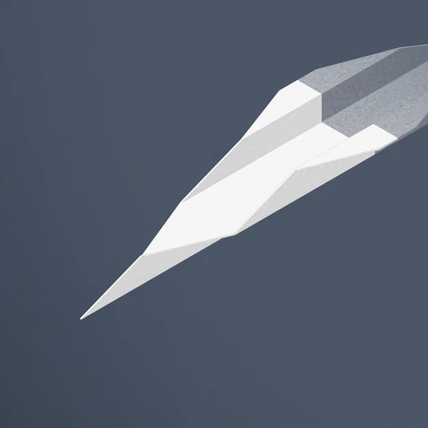 Máy bay giấy đơn giản (Vase Mode) - Image 1