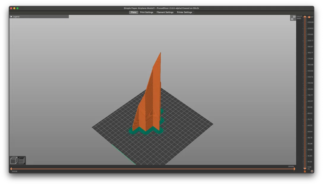 Máy bay giấy đơn giản (Vase Mode) - Image 2