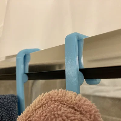 Móc Treo Khăn Cho Vách Kính (Simple Shower Hook)