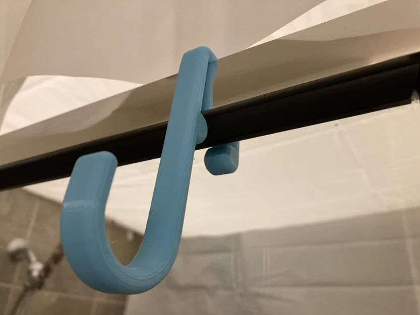 Móc Treo Khăn Cho Vách Kính (Simple Shower Hook) - Image 2