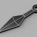 Móc khóa Kunai Naruto - Phụ kiện in 3D cực chất cho fan anime - Thumbnail 1