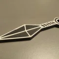 Móc khóa Kunai Naruto - Phụ kiện in 3D cực chất cho fan anime - Thumbnail 2