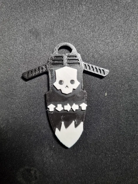 Móc khóa Hellpod Helldivers 2 - Mô hình 3D in ấn chi tiết cực đẹp - Image 1