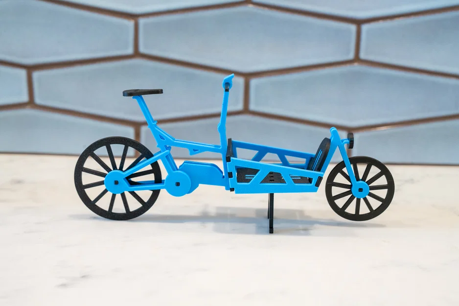 Mô hình xe đạp cargo Riese & Muller Load 60 (tỉ lệ 1:10) - Image 1