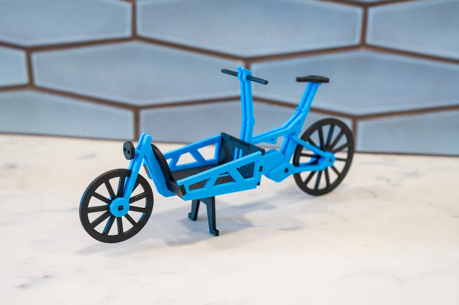 Mô hình xe đạp cargo Riese & Muller Load 60 (tỉ lệ 1:10) - Image 3