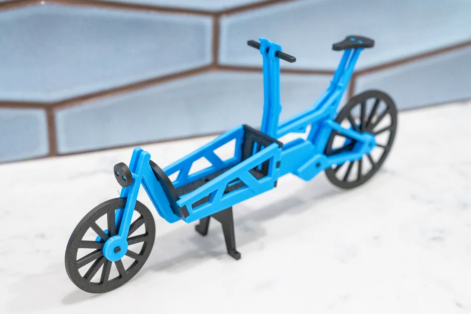 Mô hình xe đạp cargo Riese & Muller Load 60 (tỉ lệ 1:10) - Image 6