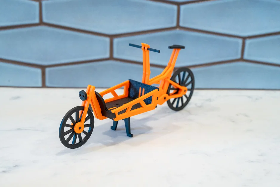 Mô hình xe đạp chở hàng Riese & Muller Load 75 (1:10) - Image 3