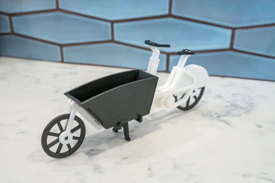 Mẫu xe Urban Arrow Cargo Bike (tỉ lệ 1:10, lắp không cần keo) - Image 2
