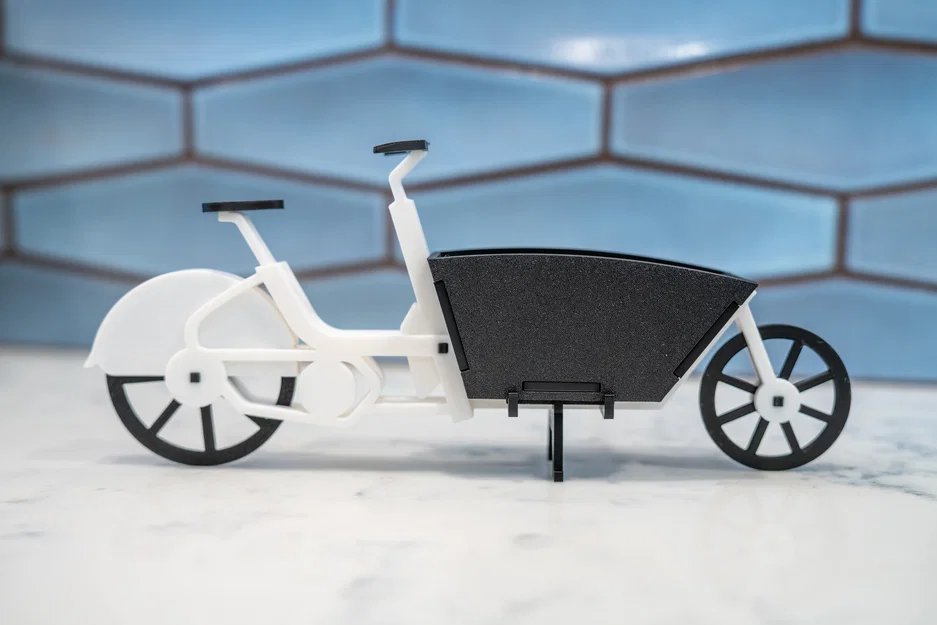 Mẫu xe Urban Arrow Cargo Bike (tỉ lệ 1:10, lắp không cần keo) - Image 3