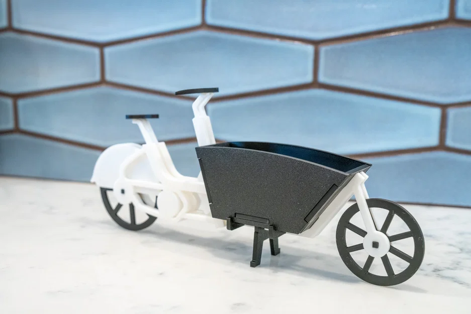 Mẫu xe Urban Arrow Cargo Bike (tỉ lệ 1:10, lắp không cần keo) - Image 4