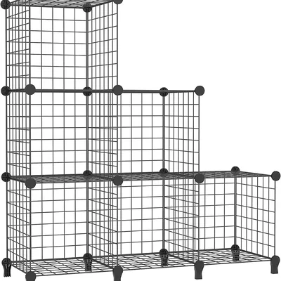 Khớp Nối Góc Tủ Kệ Lưới Đa Năng In 3D (Wire Cube Connector)