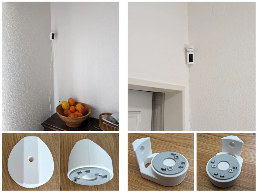 Giá treo góc tường cho camera Ring - Giải pháp lắp đặt an ninh gọn gàng - Image 1