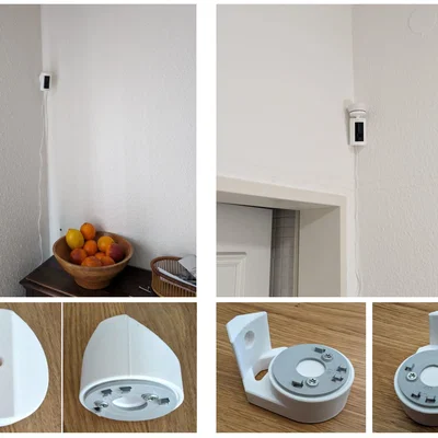 Giá treo góc tường cho camera Ring - Giải pháp lắp đặt an ninh gọn gàng